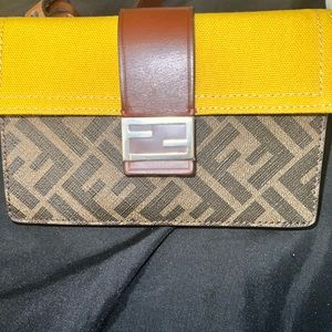 Brand New Fendi Baguette Pouch